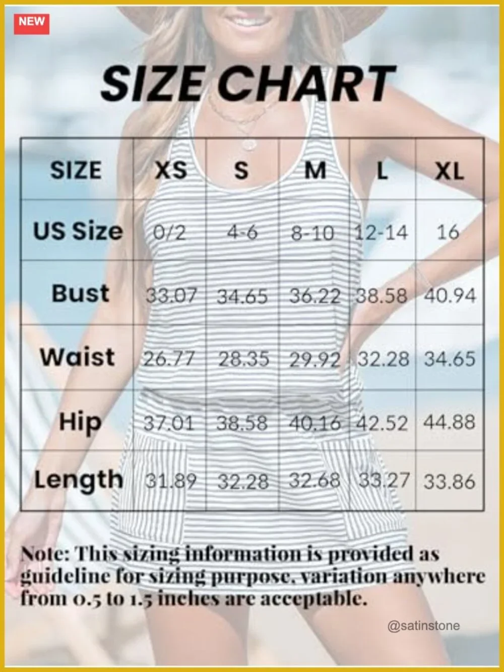 CUPSHE Women Swimsuit Coverup Racerback Sleeveless Beach Cover Up Dress with